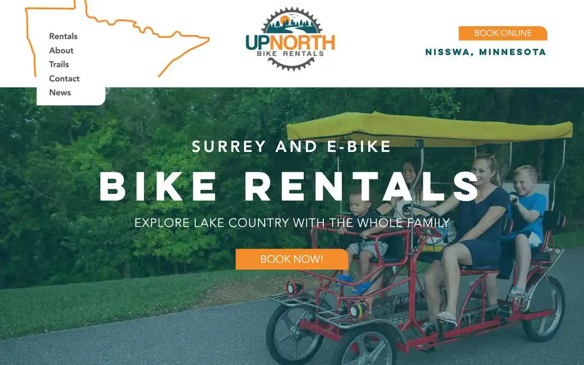 rental-website-up-north-bike-rentals