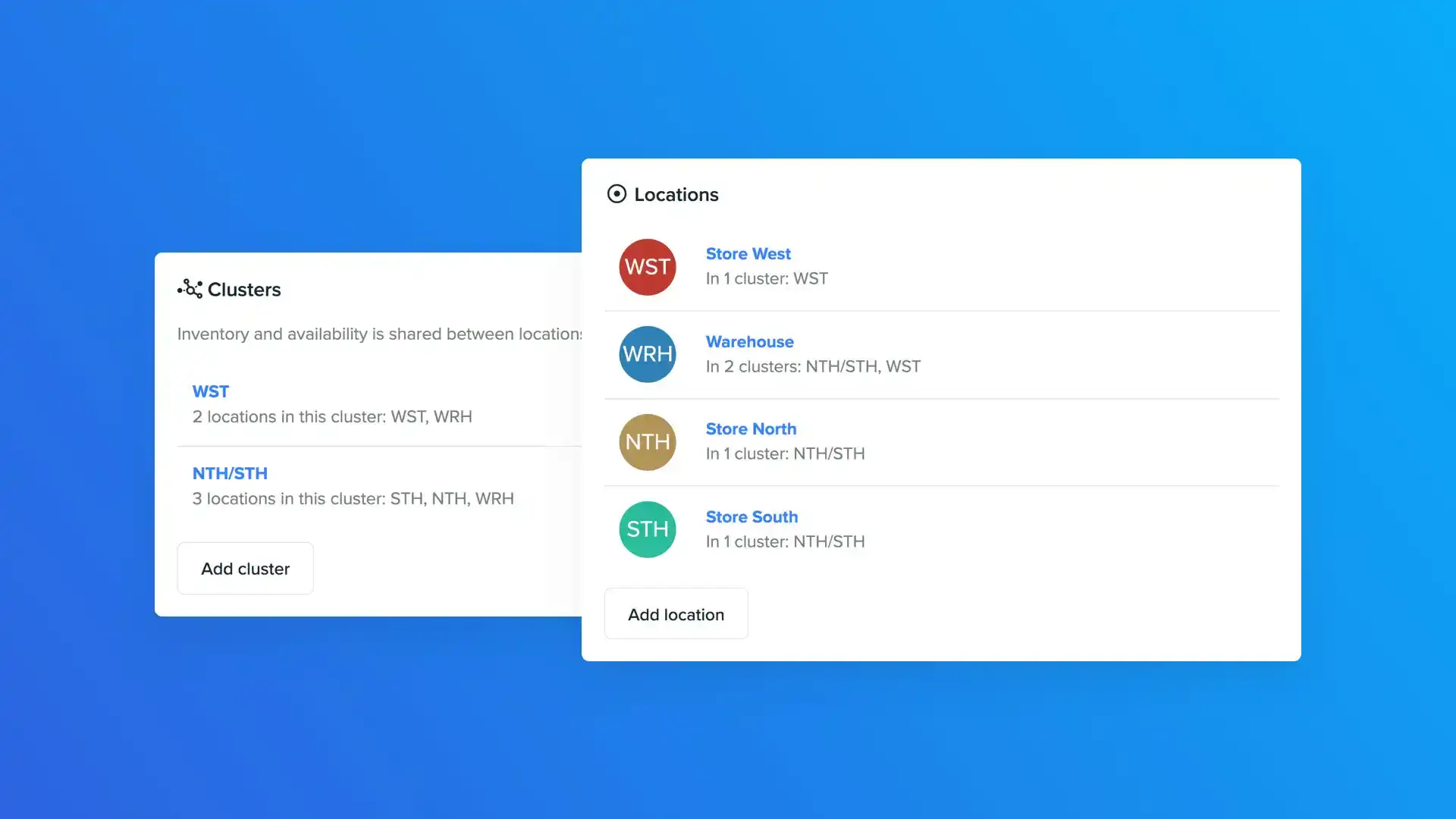 New: Manage inventory across multiple locations