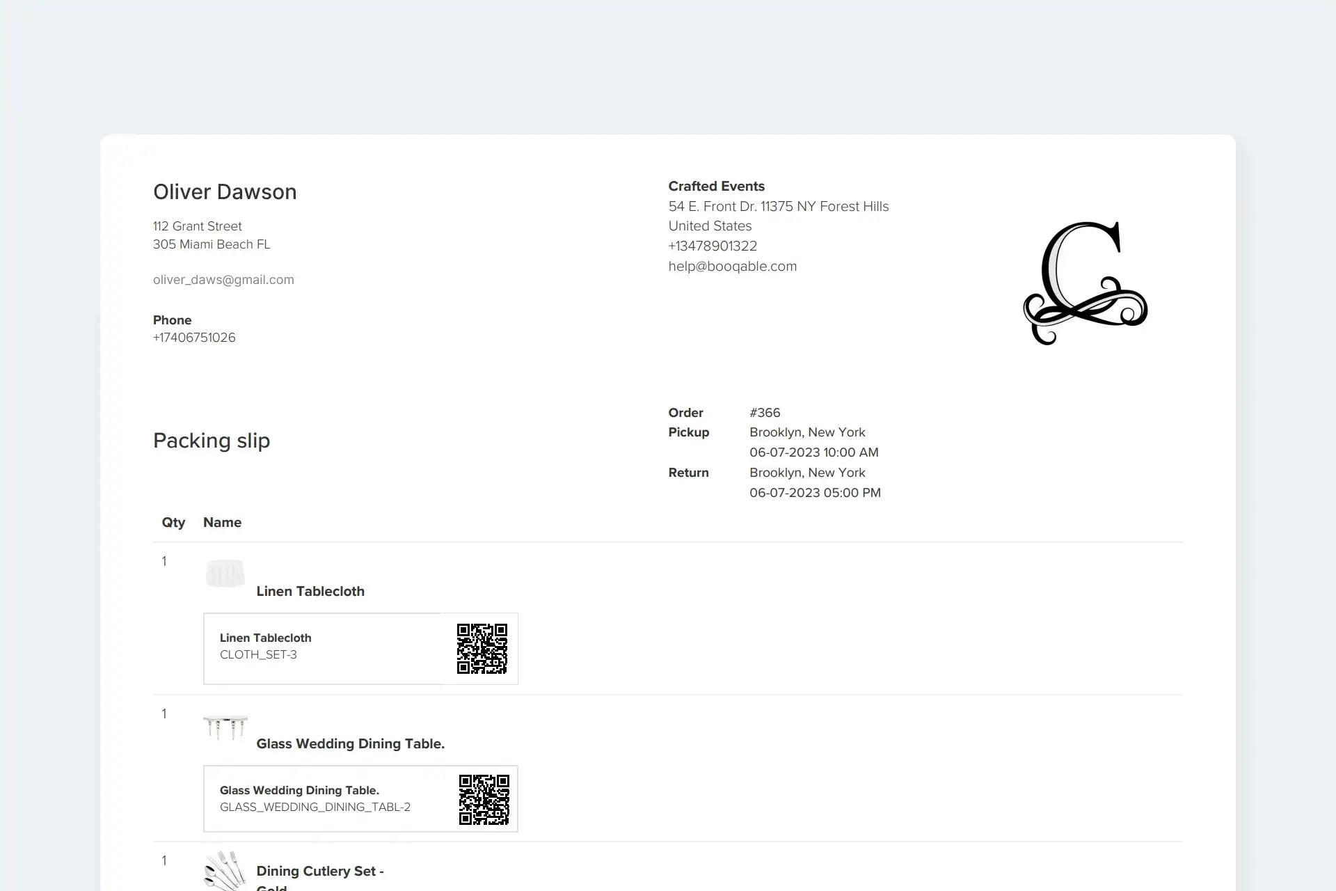 How to Use Packing Slips to Efficiently Manage Large Rental Orders
