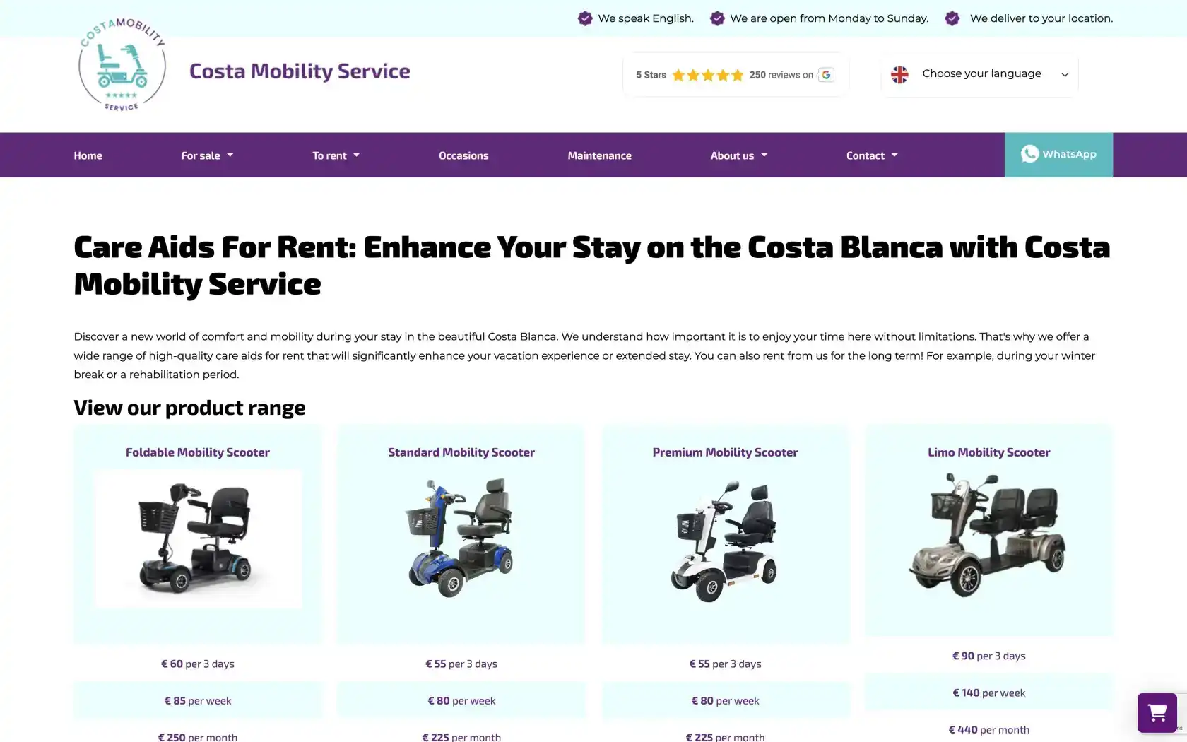 Costa Mobility Service