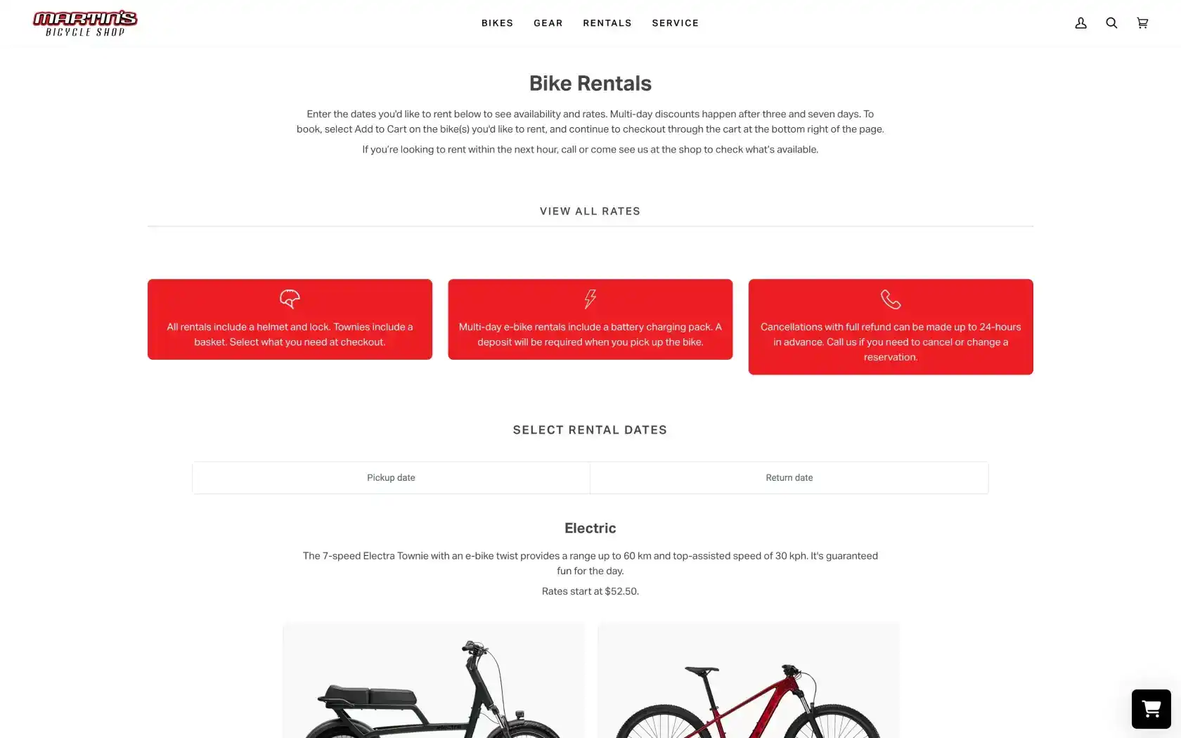 Martin's Bicycle Shop