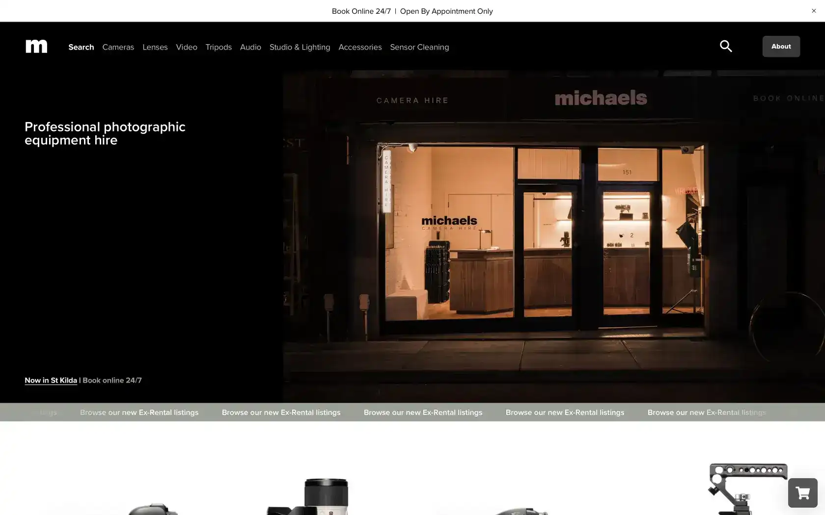 michaels Camera Hire