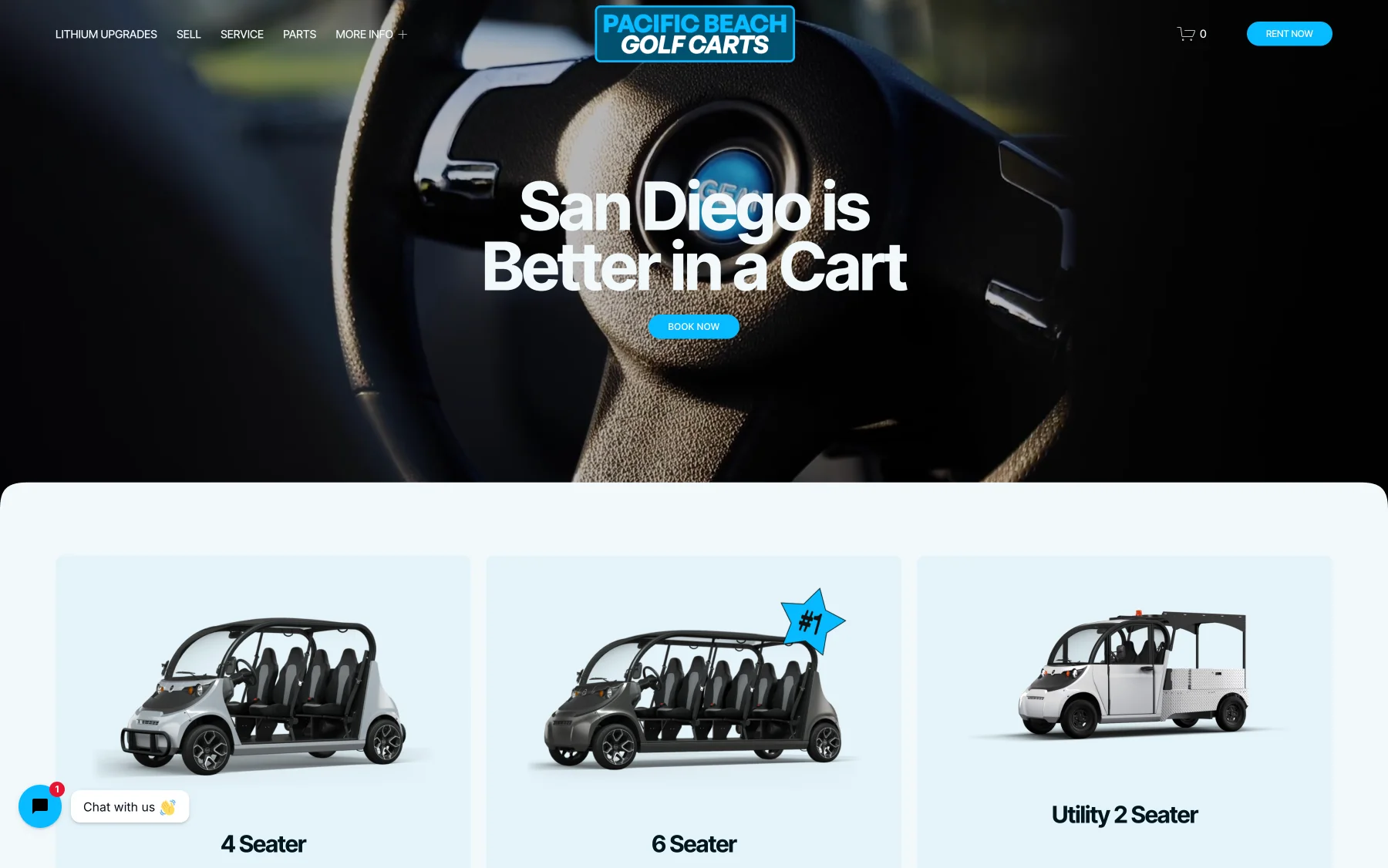 Pacific Beach Golf Carts