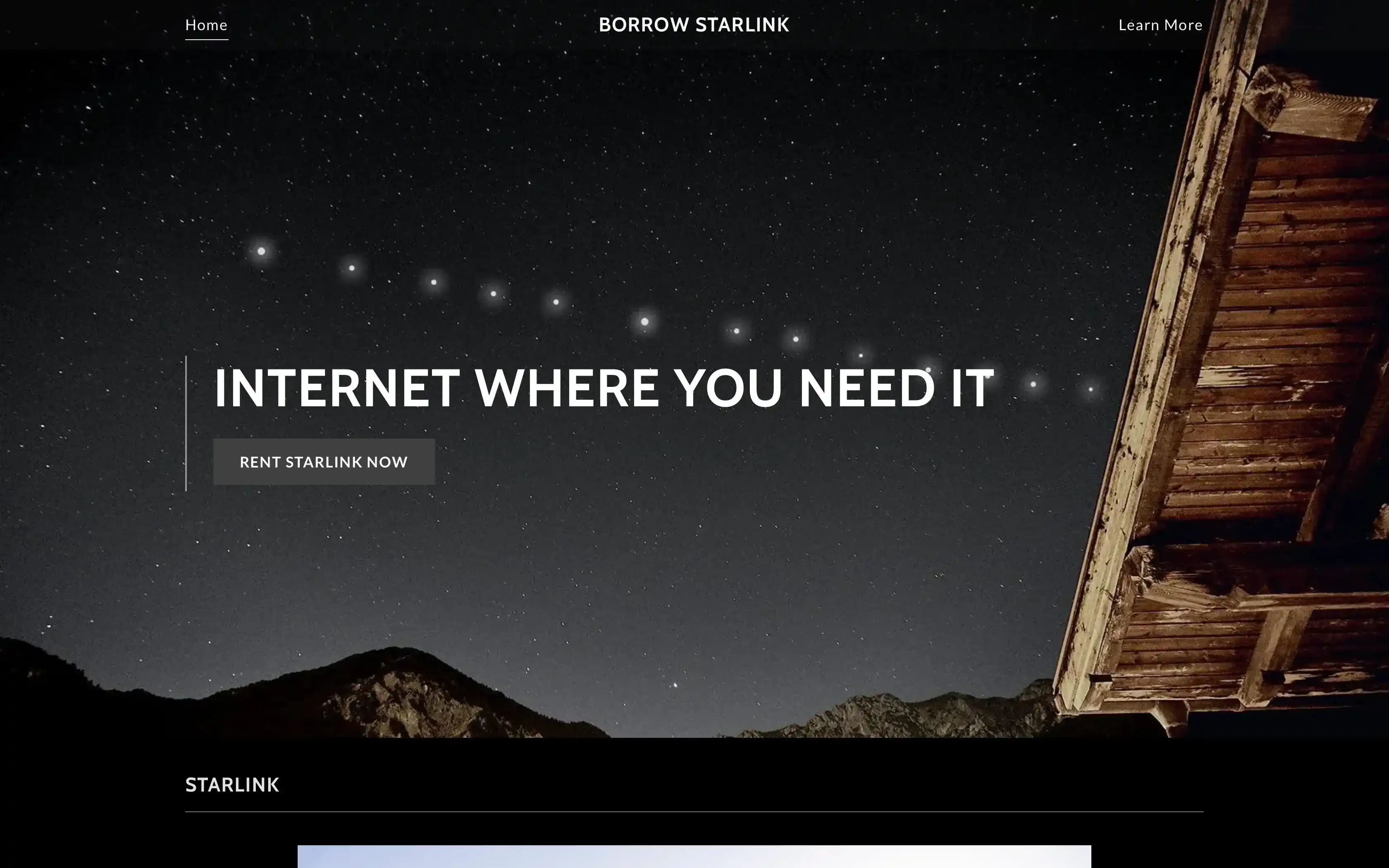 Borrow Starlink