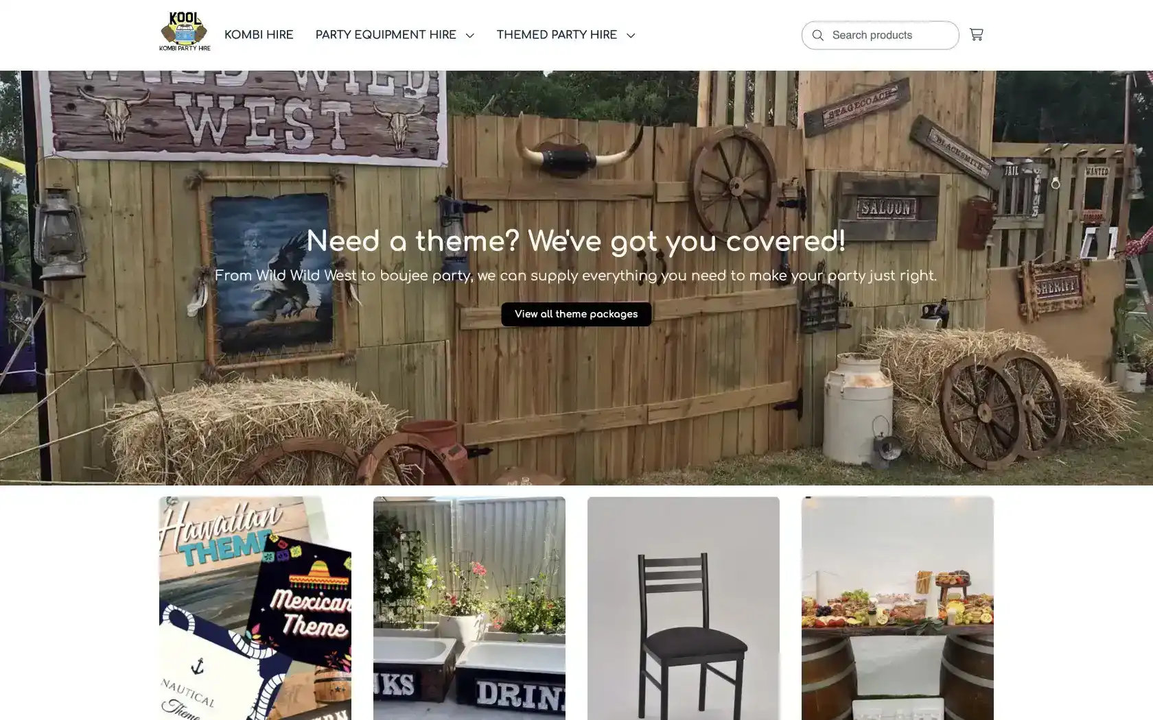 Kool Kombi Party Hire