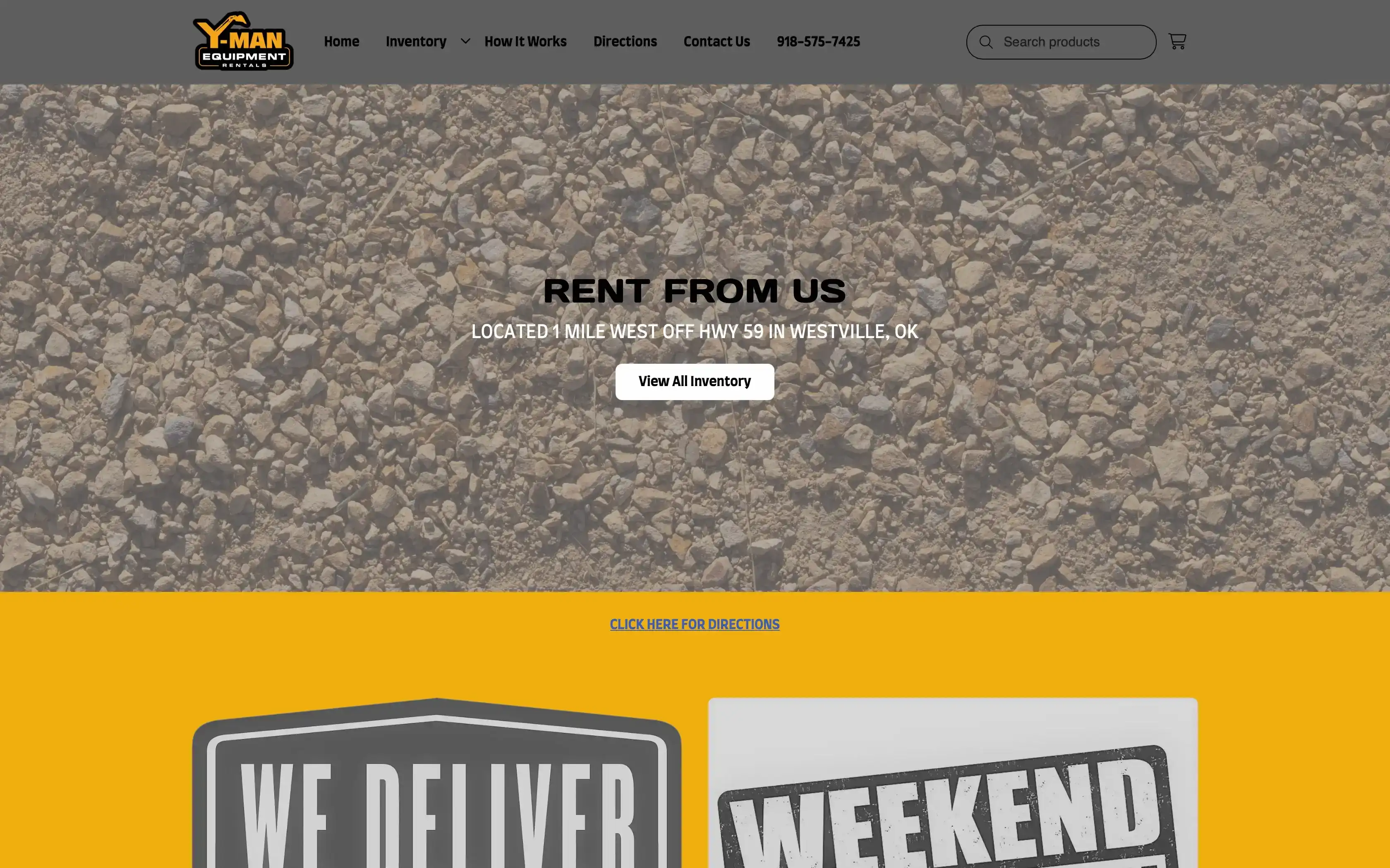 Y Man Equipment Rentals