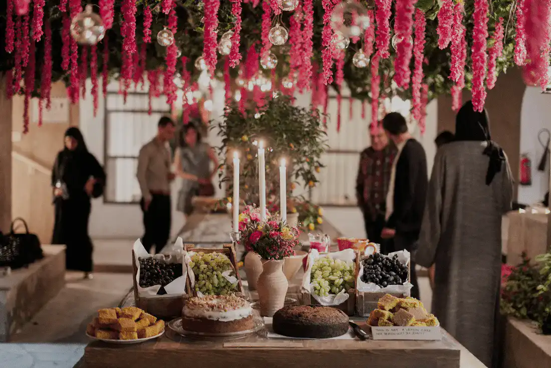 People enjoying a party organized by The White Boutique