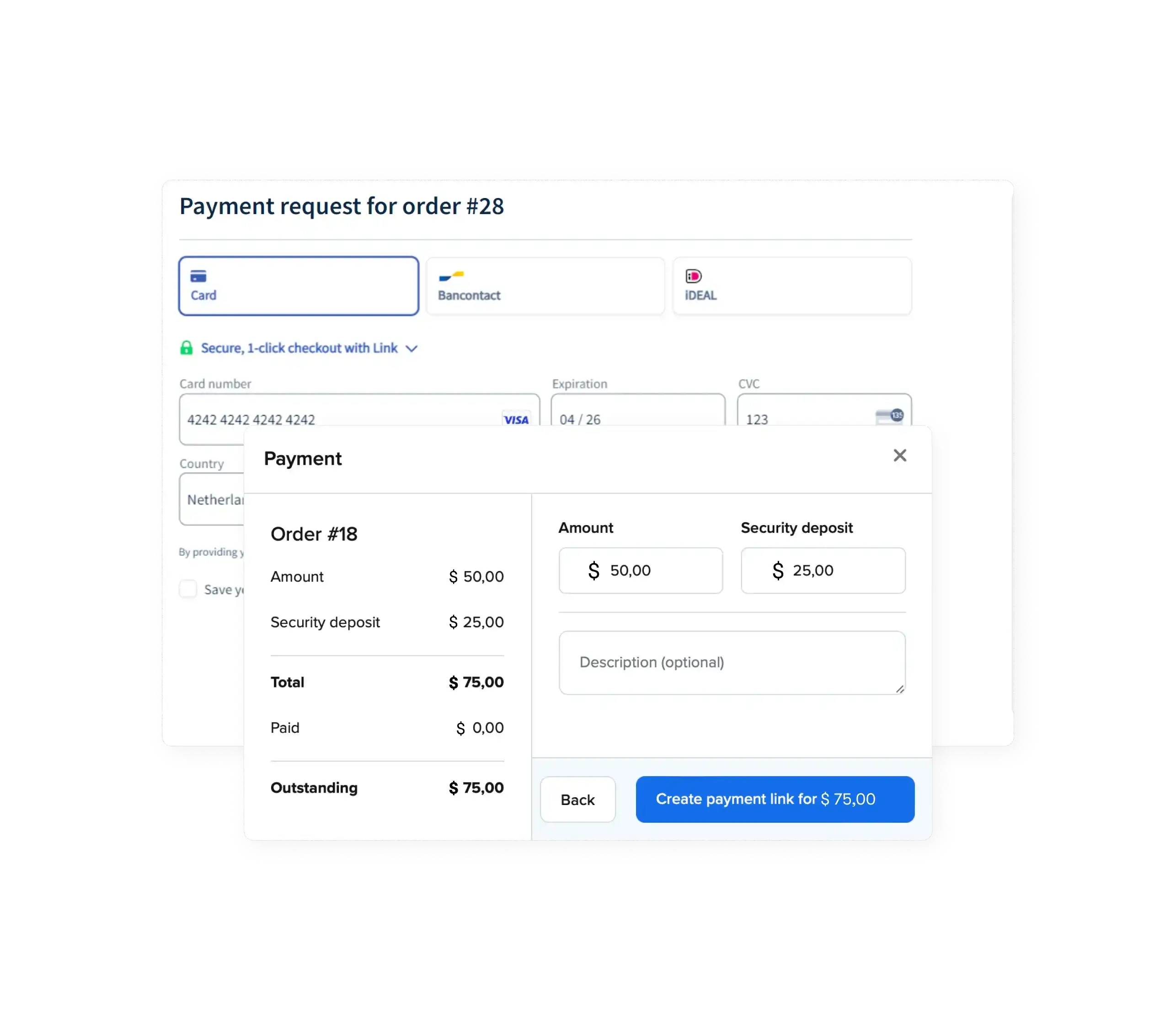 Illustration of Stripe integration