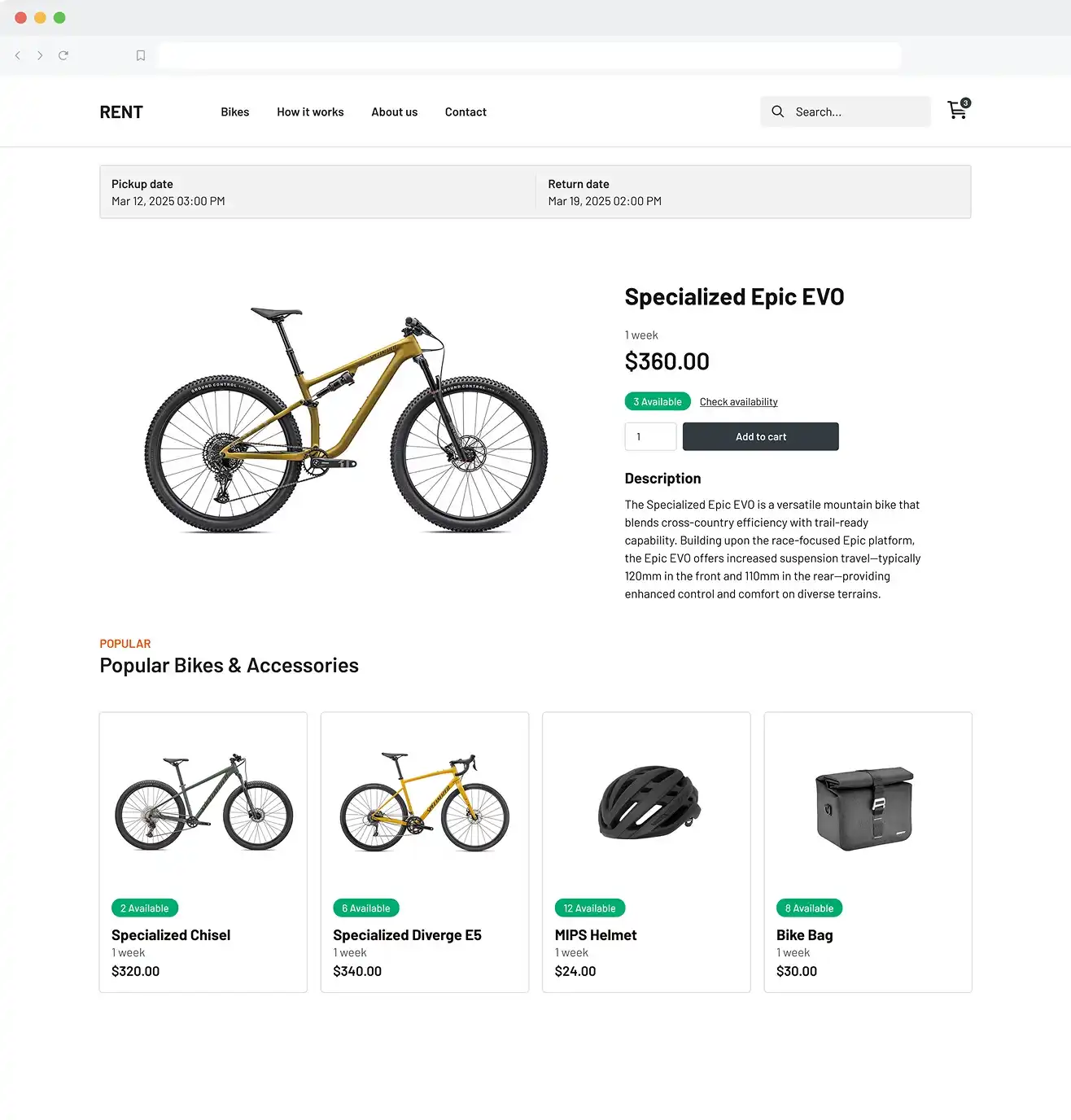 Website builder & integrations
