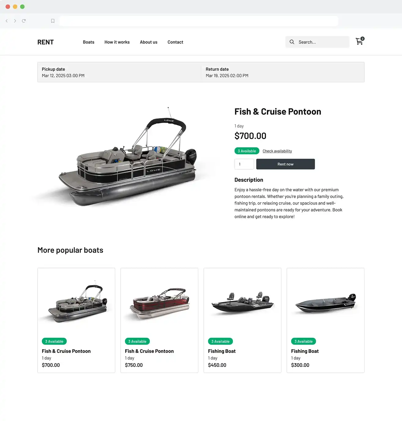 Website builder & integrations