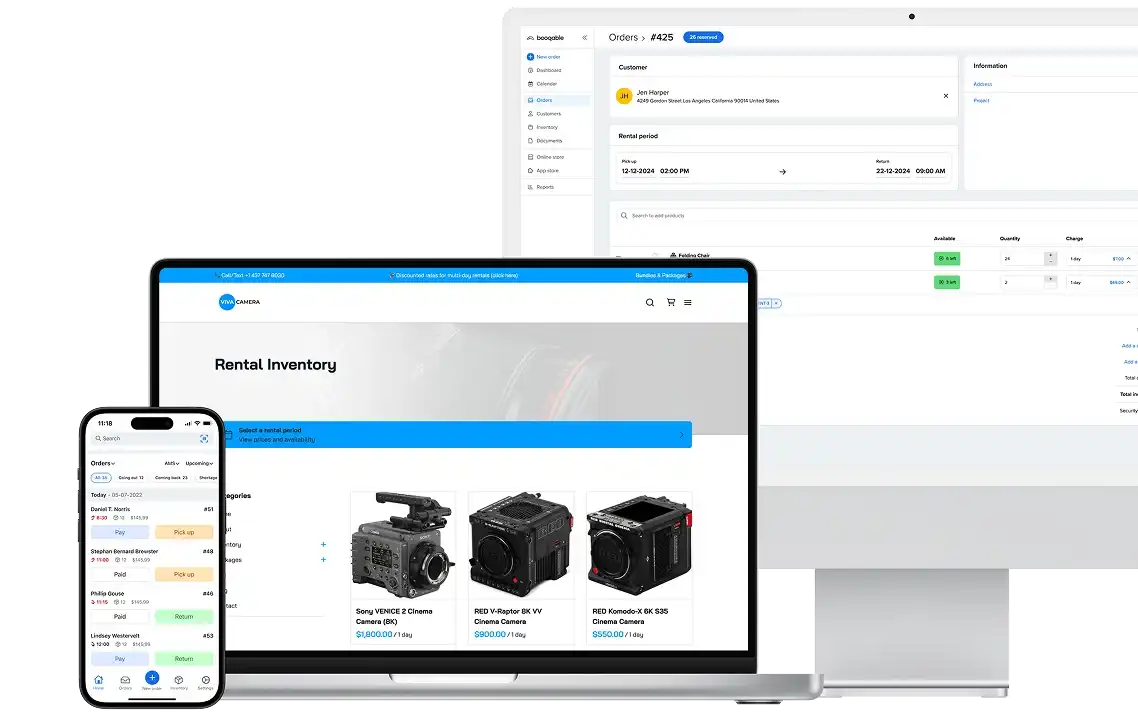 Booqable Rental Software
