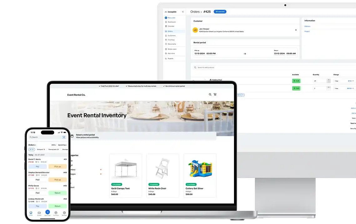 Booqable Rental Software