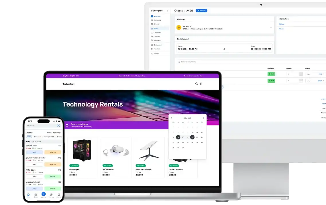 Booqable Rental Software