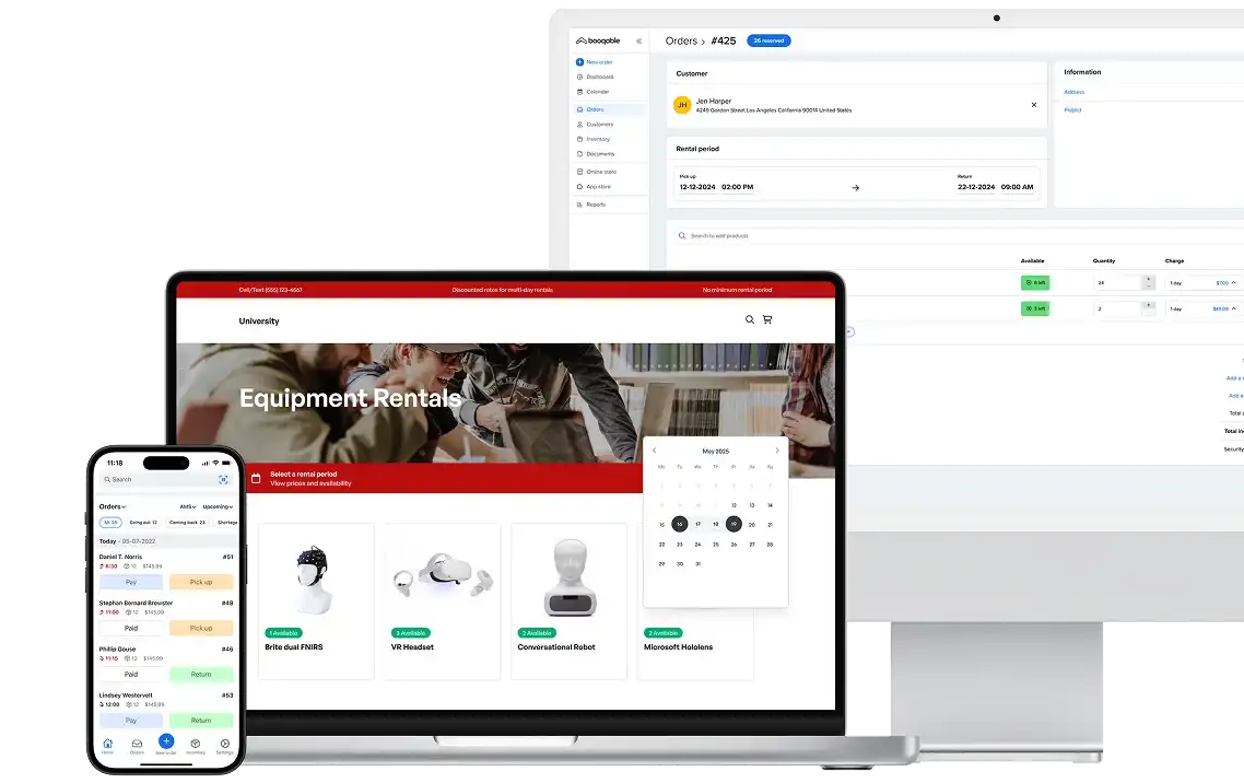 Booqable Rental Software
