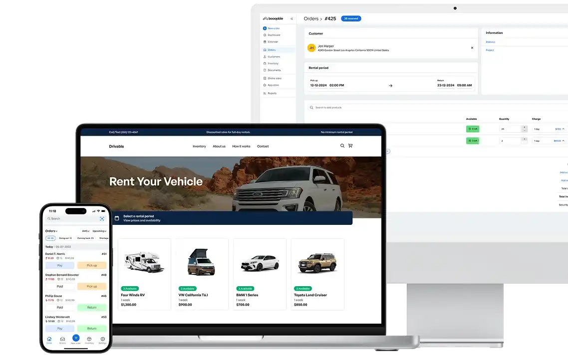 Booqable Rental Software