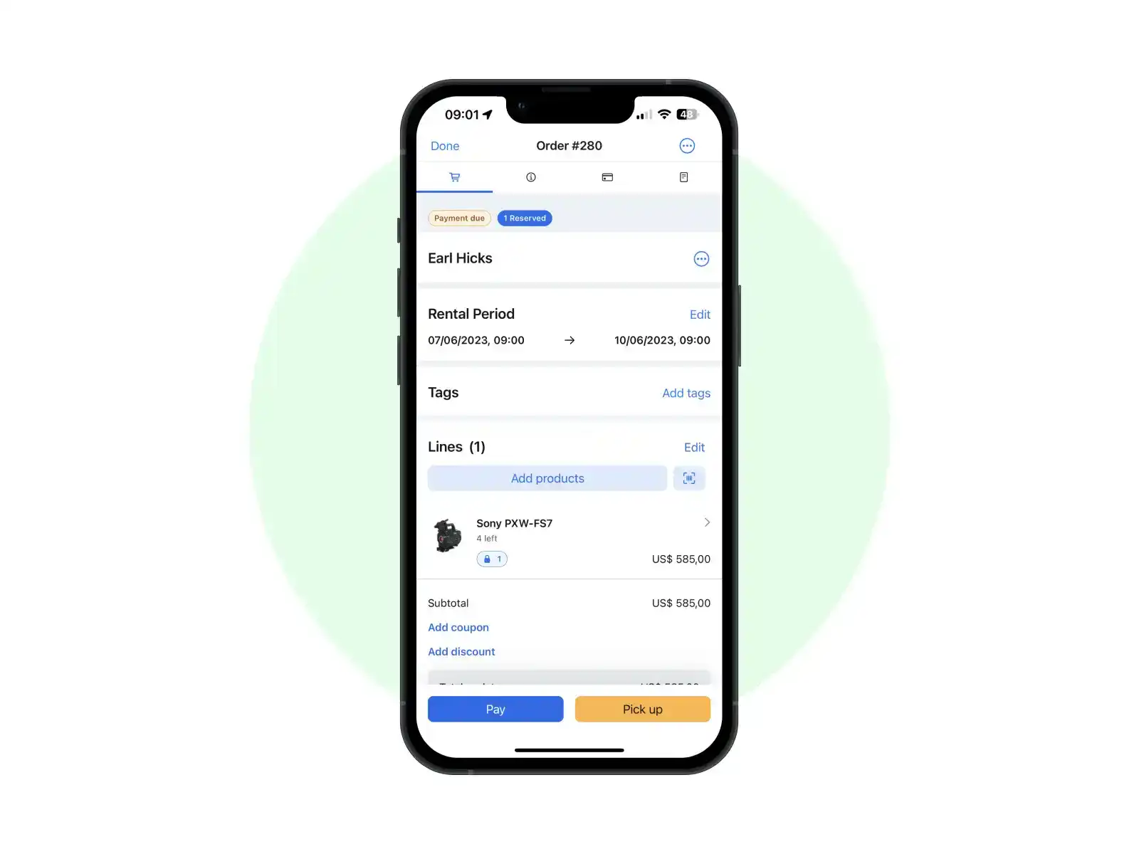 Charge and keep security deposits