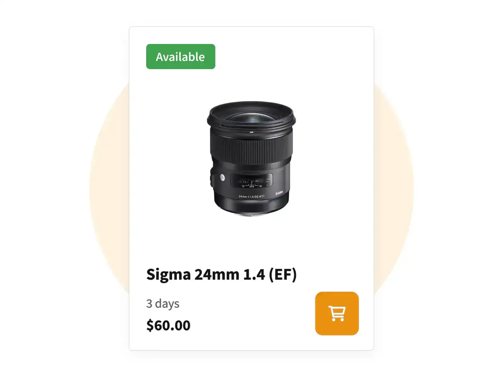 Availability report screenshot