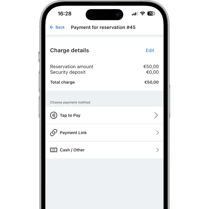 Choose Tap to Pay