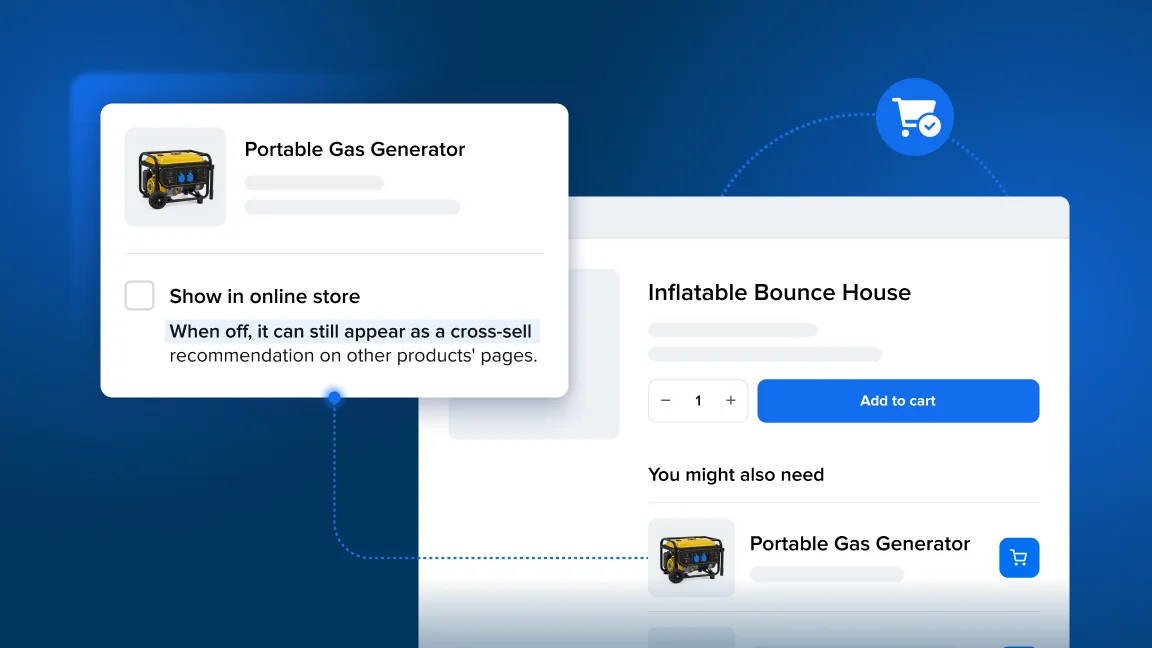 What's New: Unlisted products can now be shown in cross-sell!