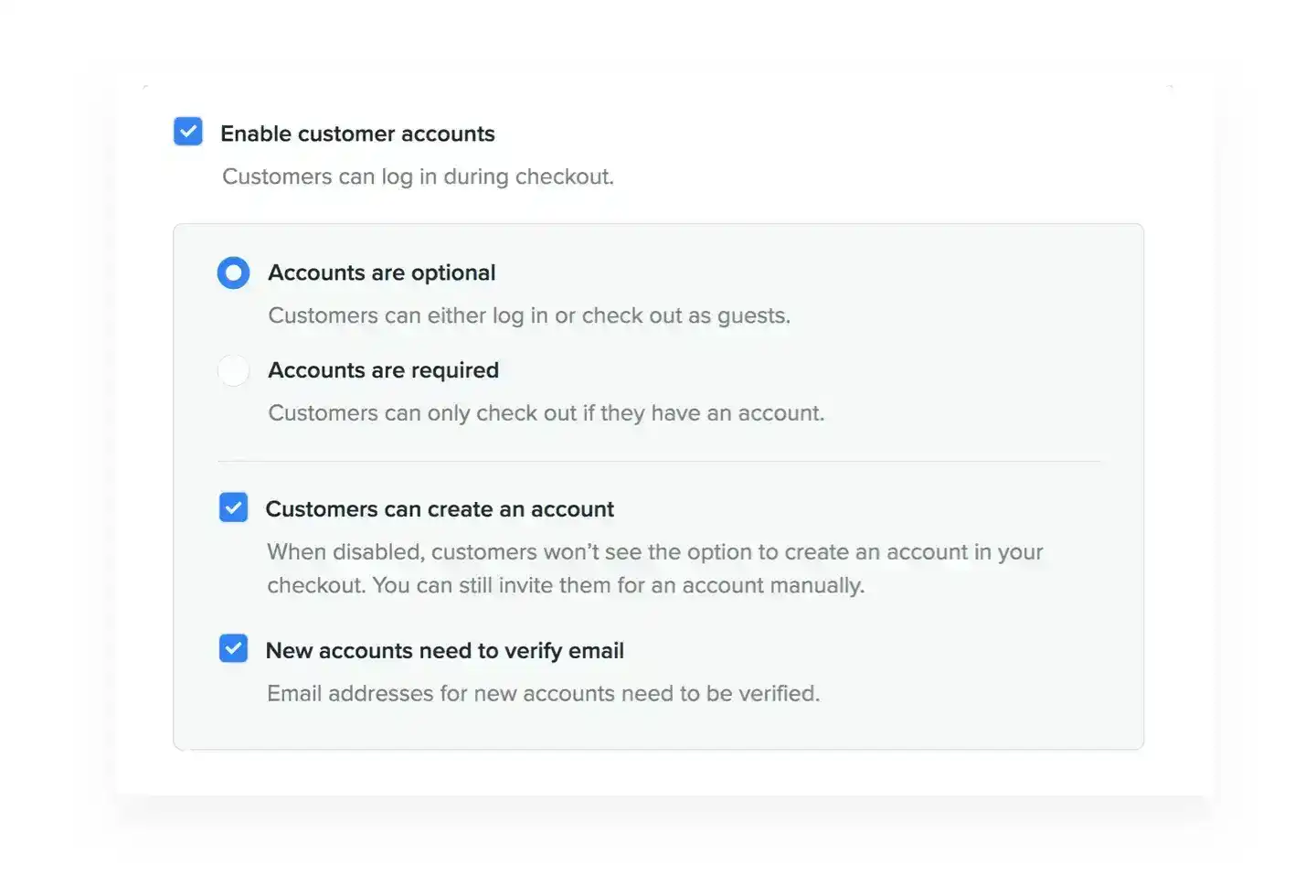 Introducing: Customer accounts!