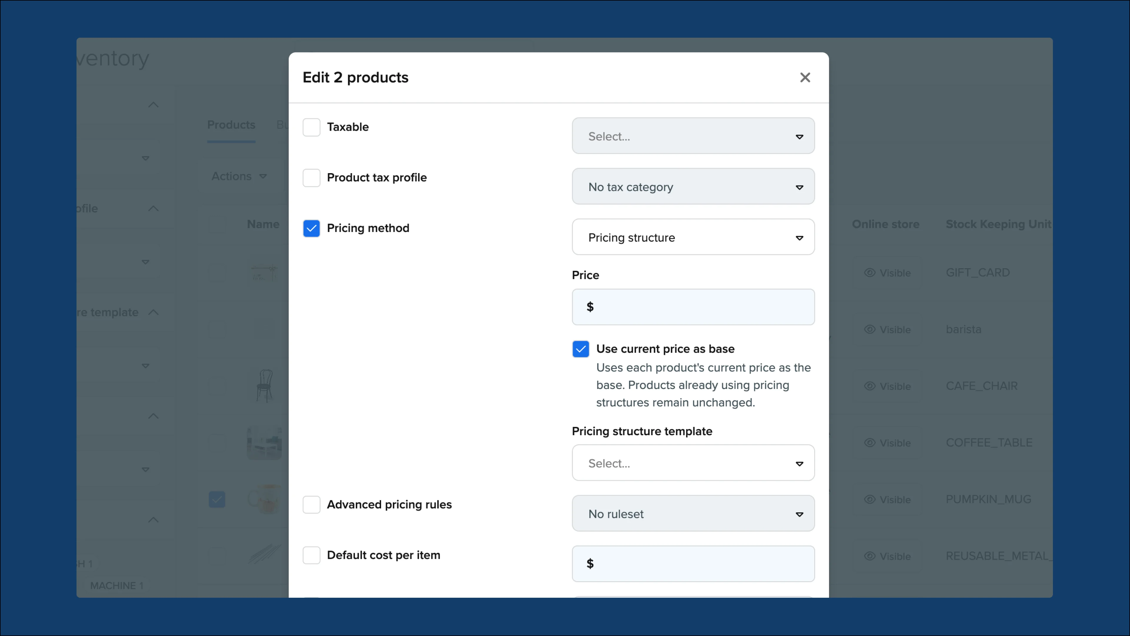 What's New: Bulk editing pricing methods improvements and more!