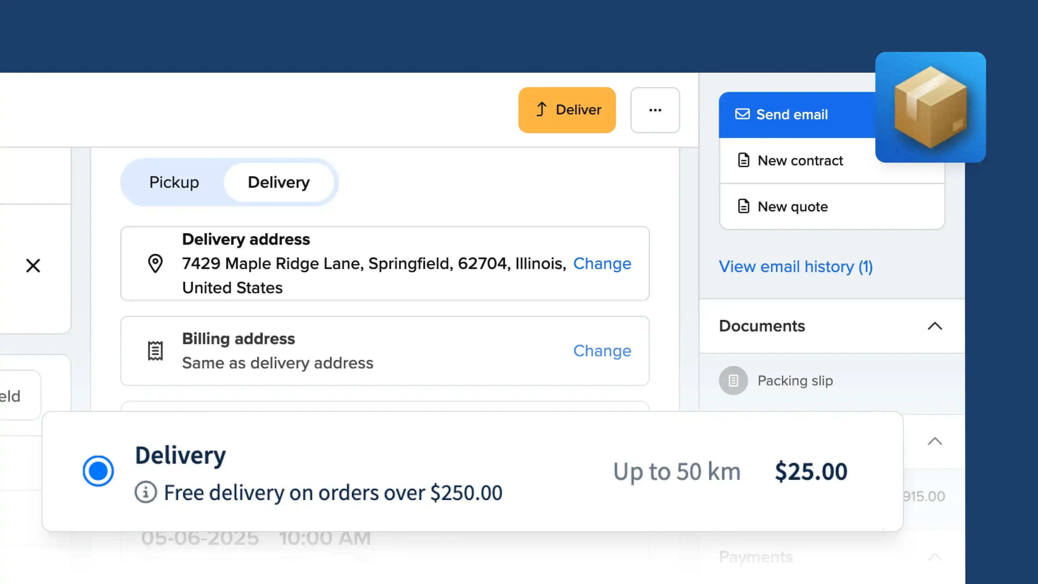 Week 21 2025: Add Deliveries to Your Rental Process