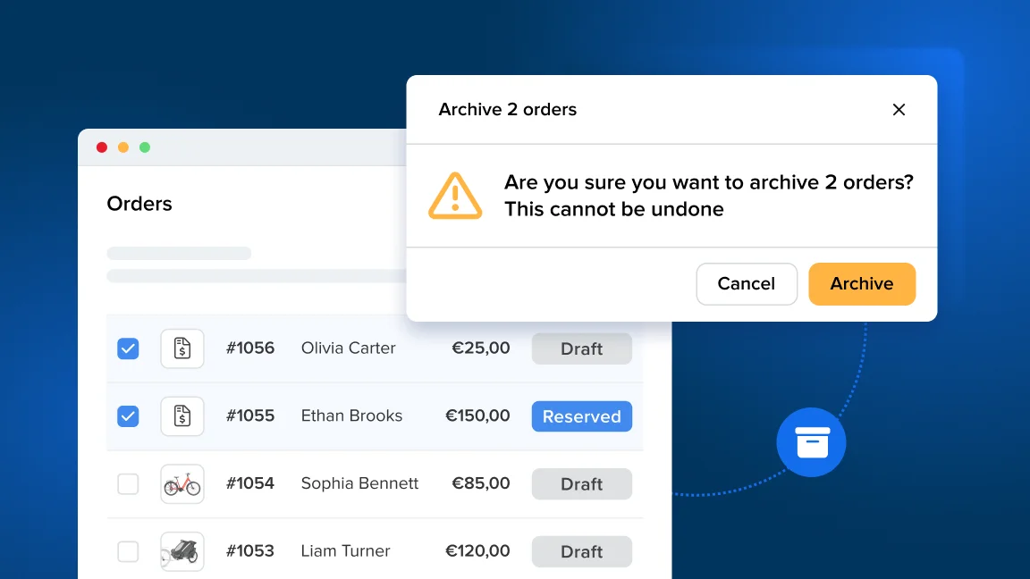 What's New: Update to order archiving and more